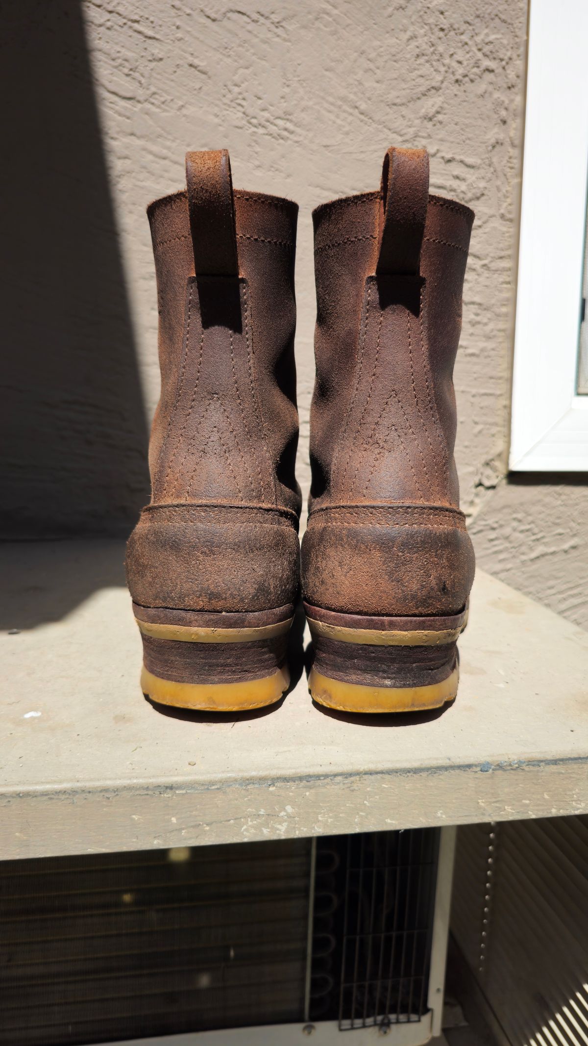 Photo by fozzie_the_bear on April 5, 2026 of the Nicks BuilderPro in Seidel 1964 Tan Roughout.