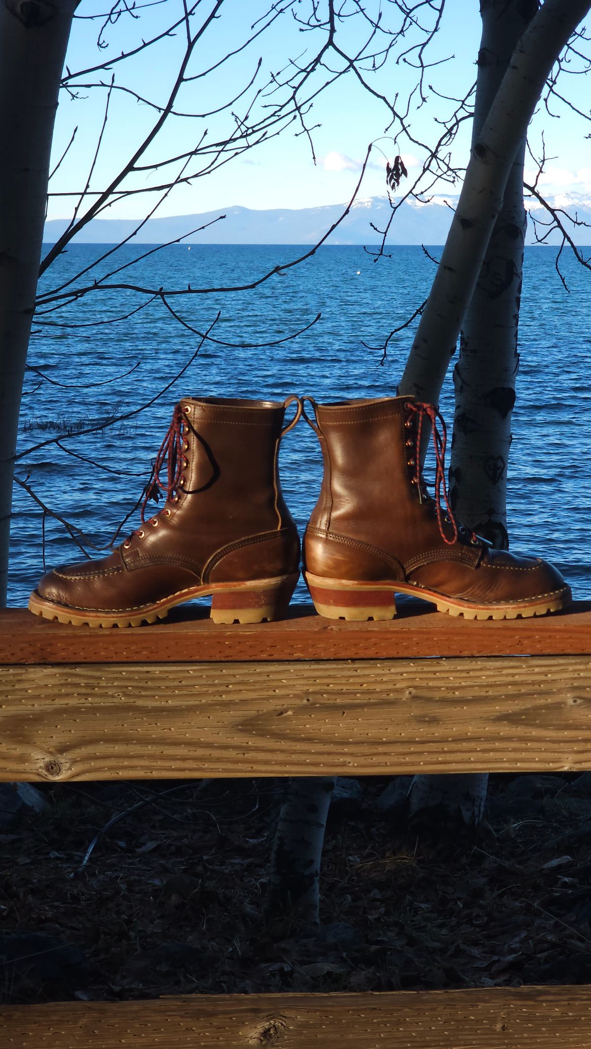Photo by fozzie_the_bear on January 2, 2024 of the Nicks DomePro in Horween British Tan Chromexcel.
