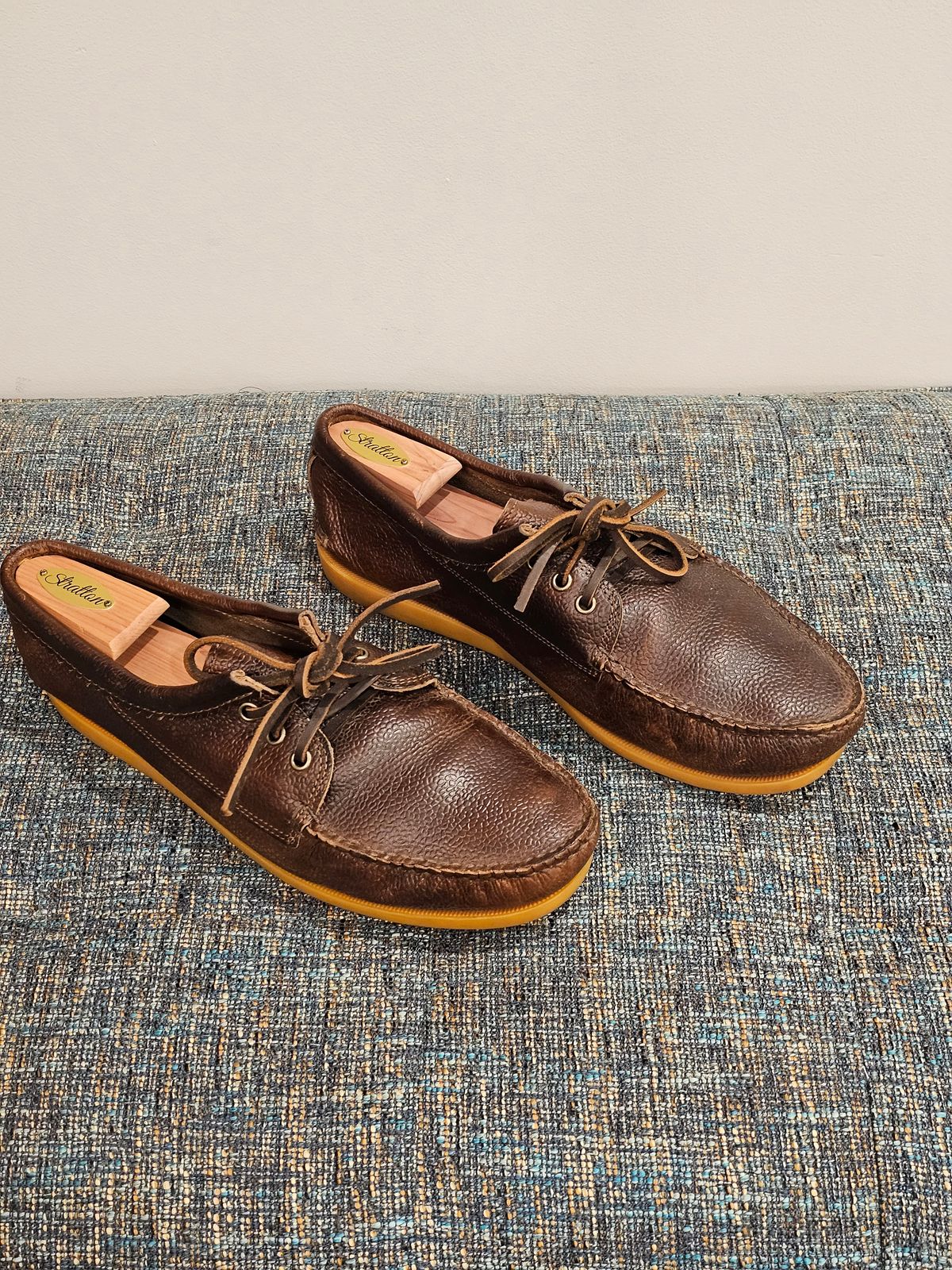 Photo by cgbaird2 on June 5, 2021 of the Quoddy Blucher in Horween Brown Chromexcel.