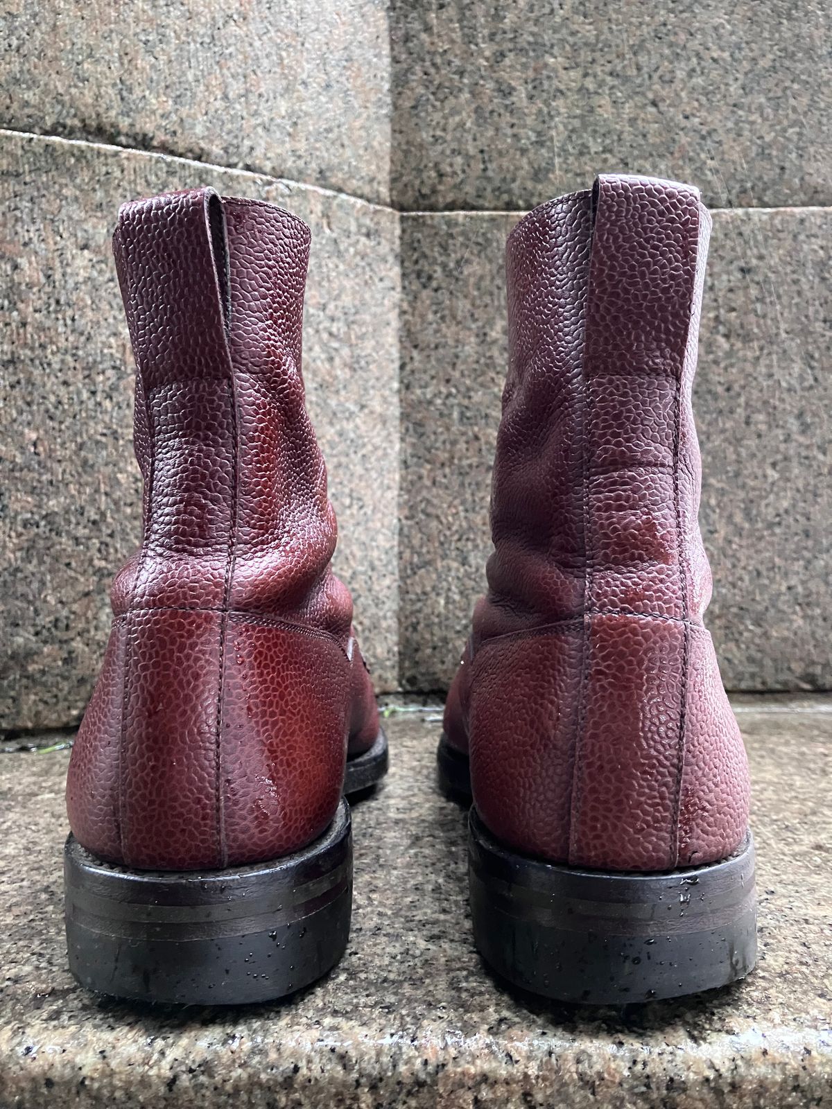 Photo by doublekicks on March 3, 2026 of the Crockett & Jones Radnor in Rust Scotch Grain.