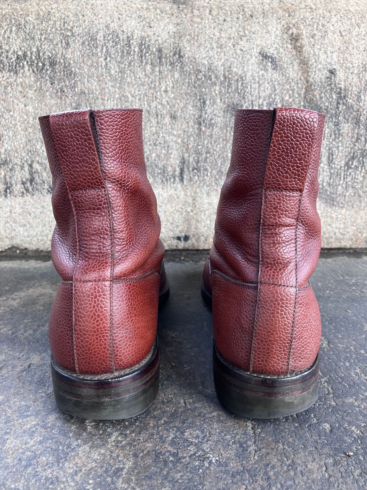 Photo by doublekicks on April 3, 2026 of the Crockett & Jones Radnor in Rust Scotch Grain.