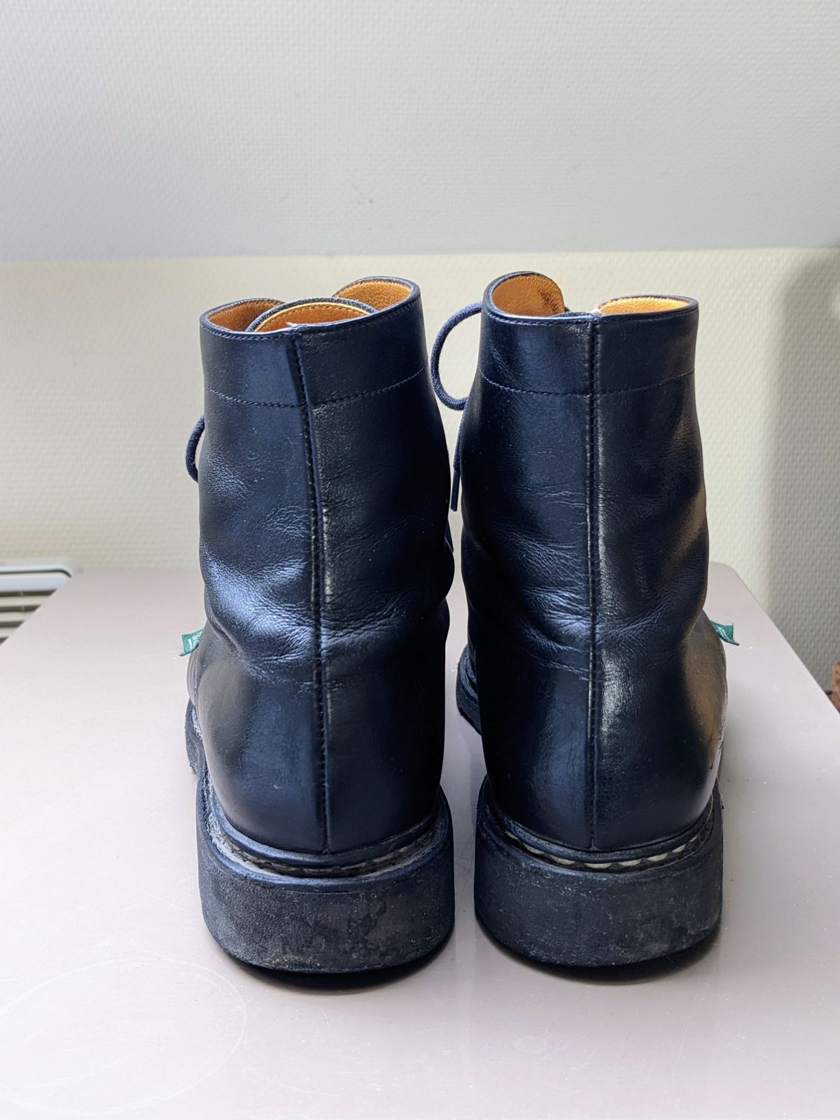 Photo by Vonfeld on November 2, 2022 of the Paraboot Unlisted Model in Unknown Leather.