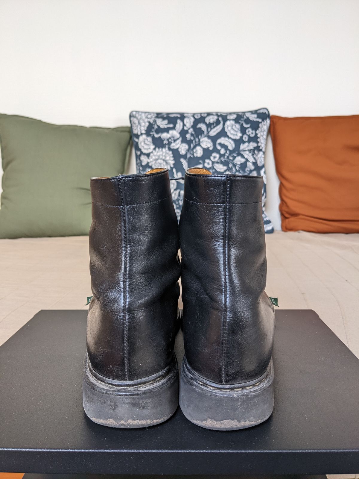 Photo by Vonfeld on December 1, 2022 of the Paraboot Unlisted Model in Unknown Leather.