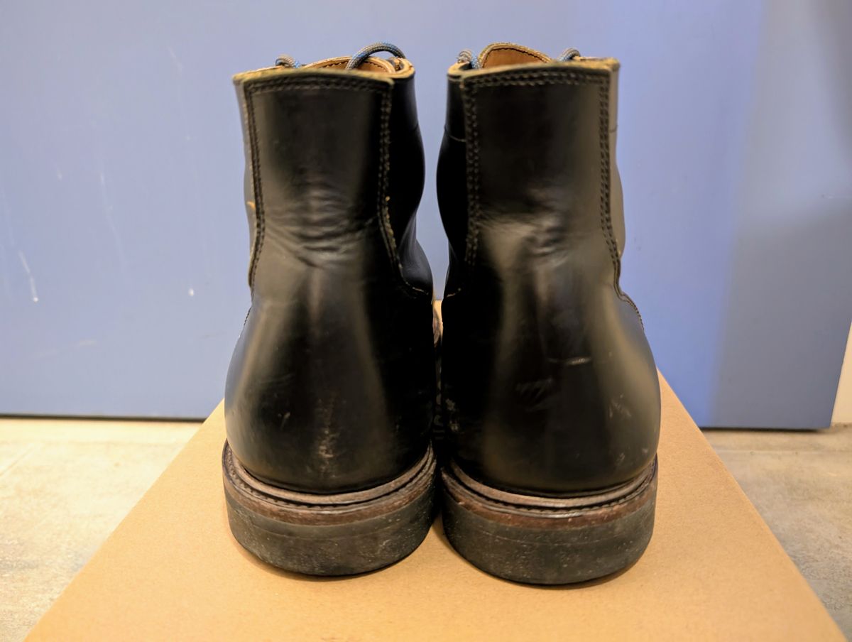 Photo by Marky on March 6, 2025 of the Luosjiet Service Boot in Black Teacore OTA.