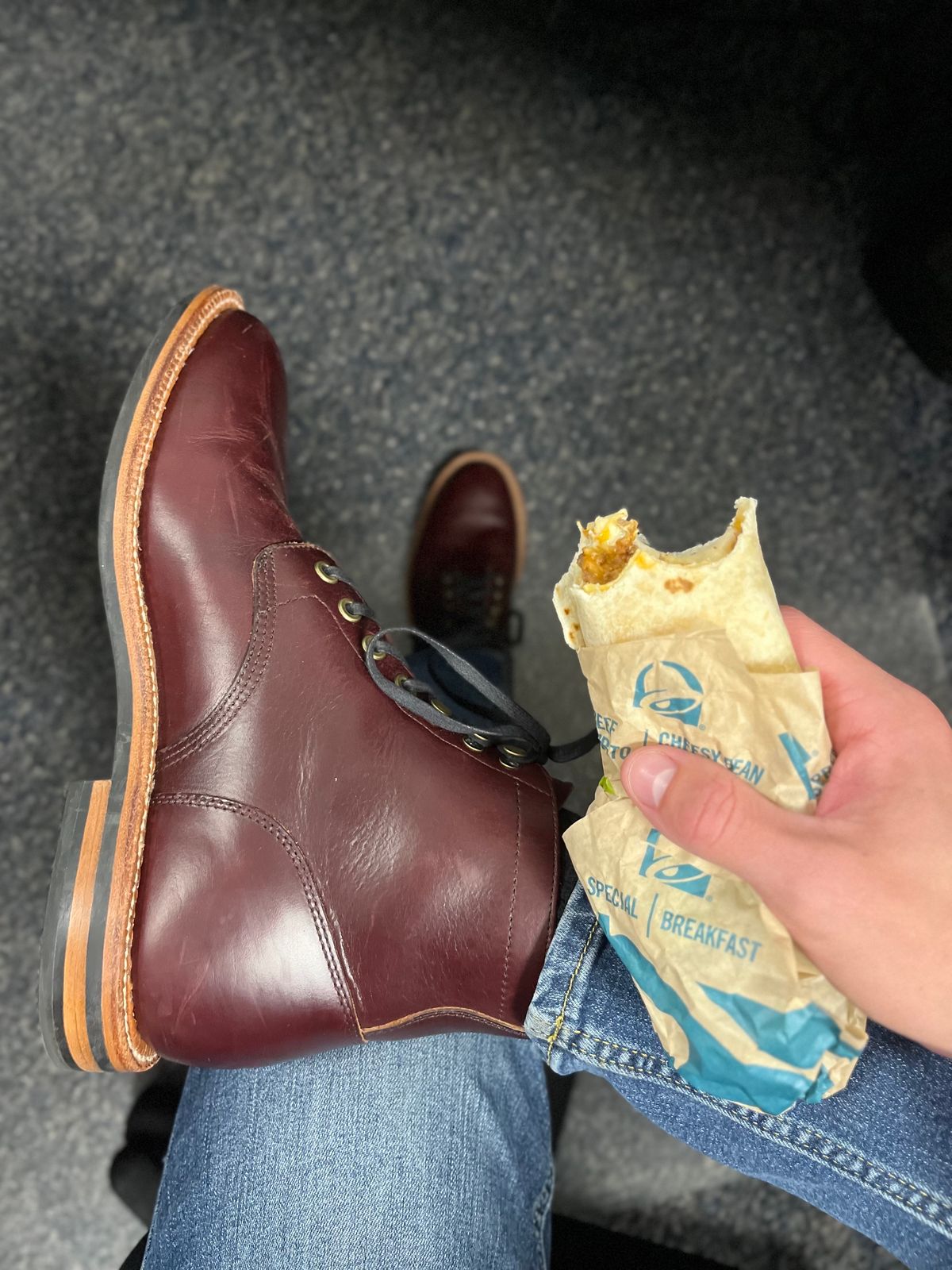 Photo by drew_15 on October 6, 2023 of the Grant Stone Diesel Boot in Horween Color 8 Chromexcel.