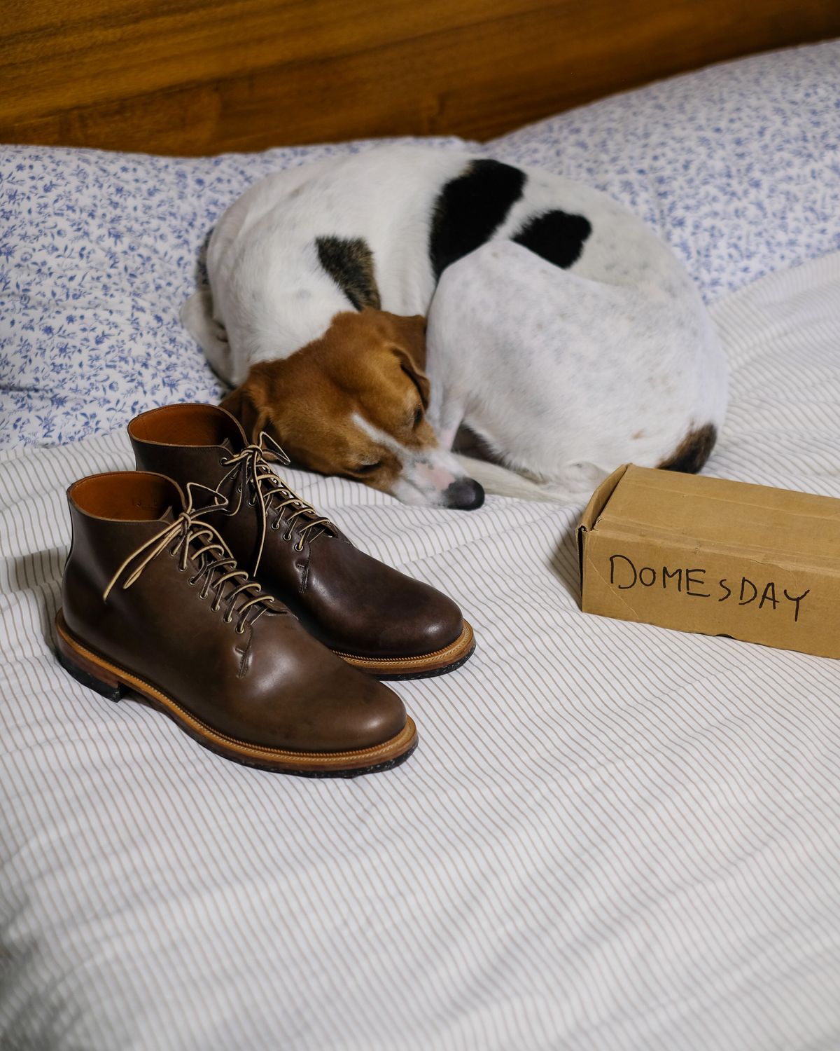 Photo by thepatinaarena on October 1, 2024 of the Viberg Wholecut Derby Boot in Maryam 1071 Horsebutt.