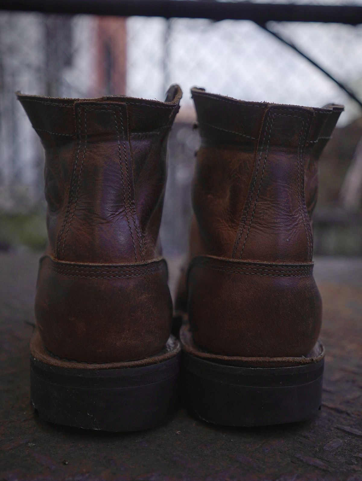 Photo by gabriel18 on April 5, 2024 of the JK Boots 300X in Seidel Brown Oil Tan.