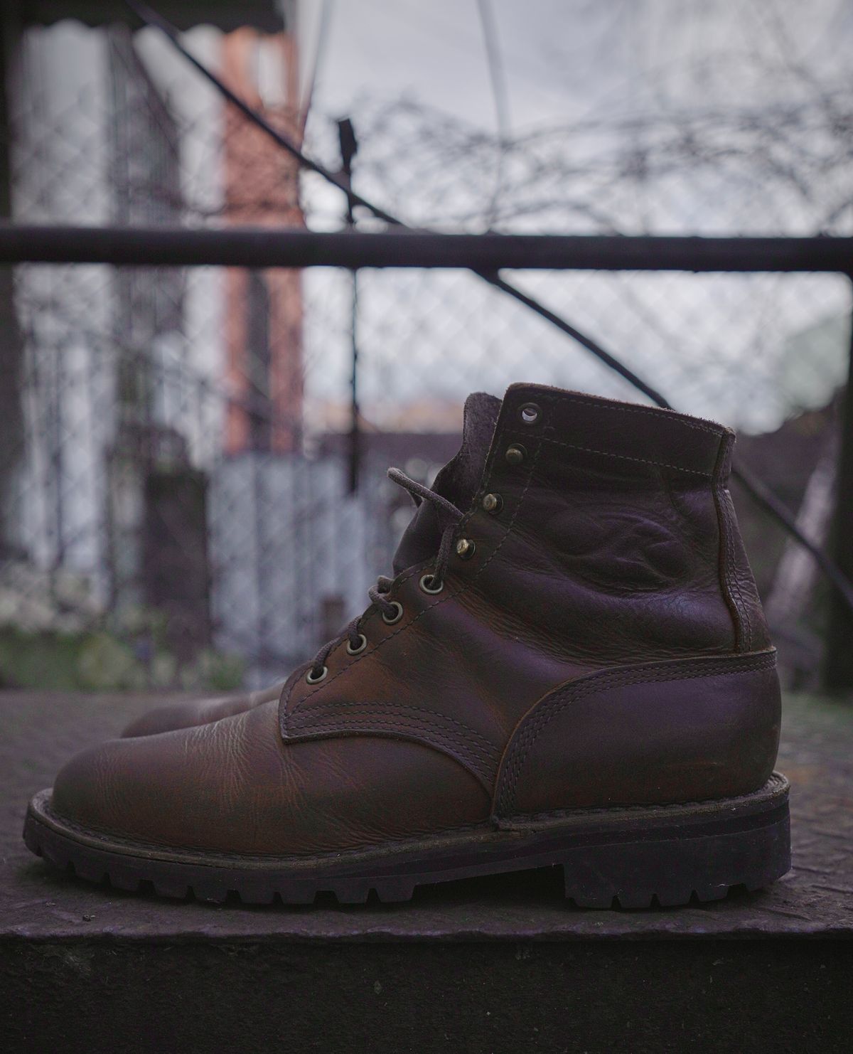 Photo by gabriel18 on April 5, 2024 of the JK Boots 300X in Seidel Brown Oil Tan.