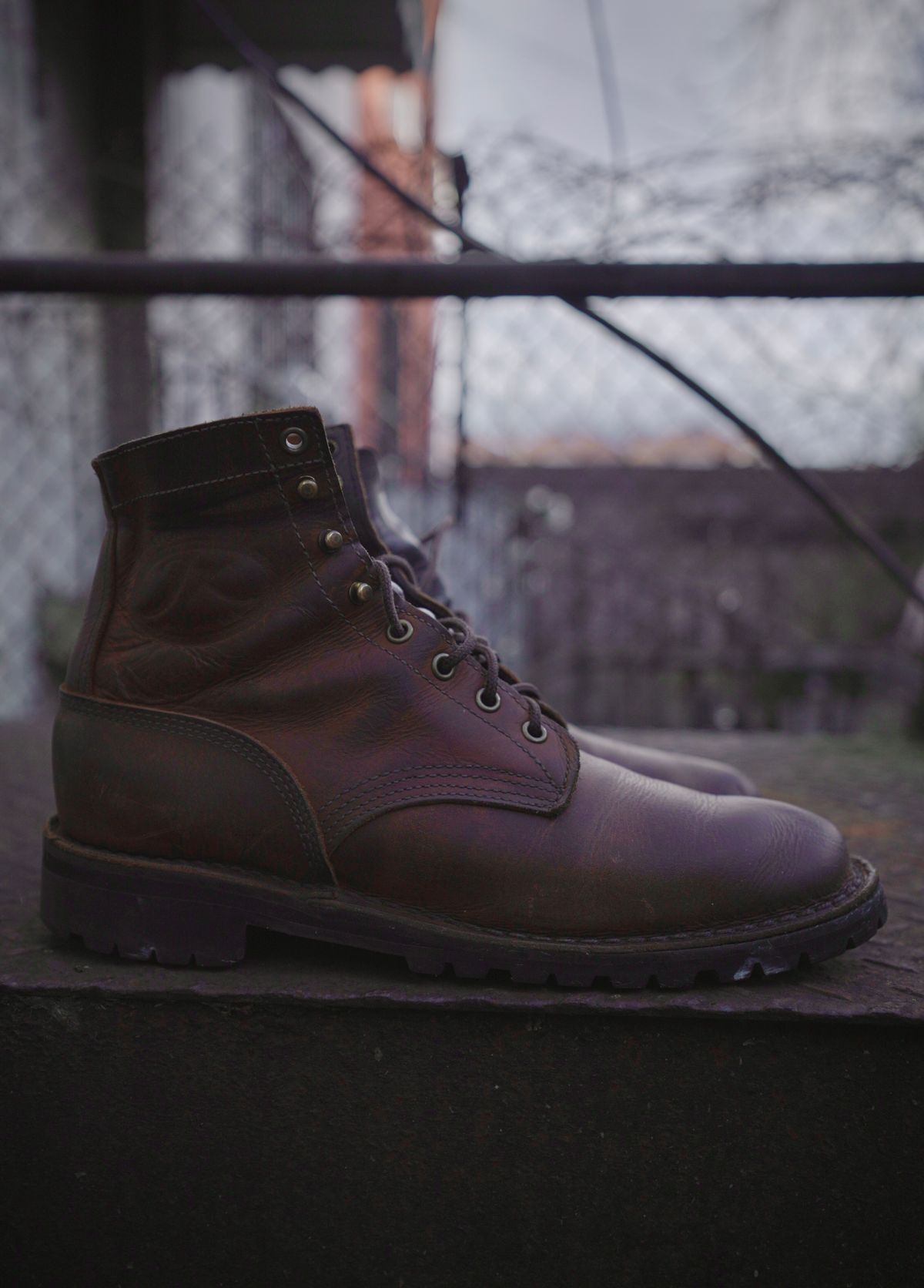 Photo by gabriel18 on April 5, 2024 of the JK Boots 300X in Seidel Brown Oil Tan.