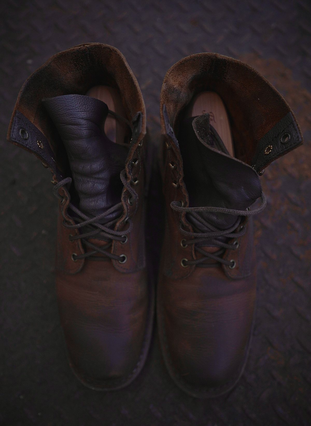 Photo by gabriel18 on April 5, 2024 of the JK Boots 300X in Seidel Brown Oil Tan.