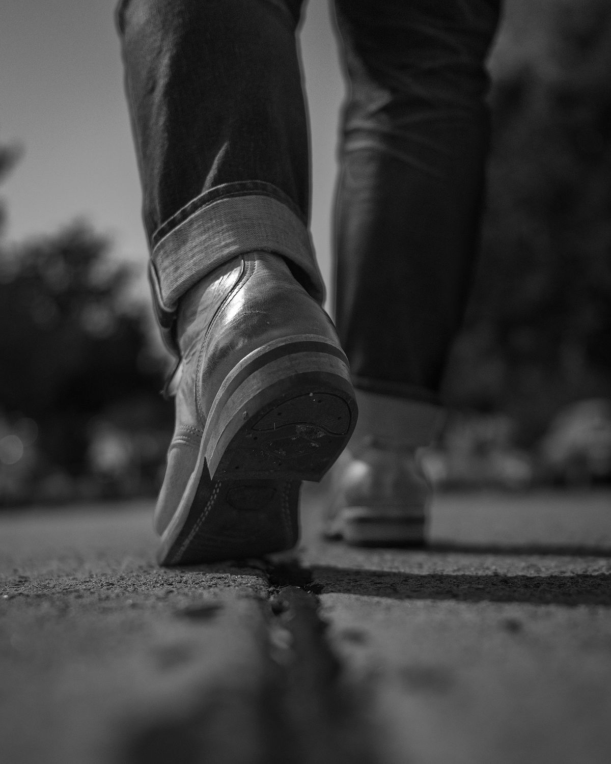 Photo by BigDudeInDenim on November 3, 2022 of the Nicks Prospector in Horween Natural Dublin.