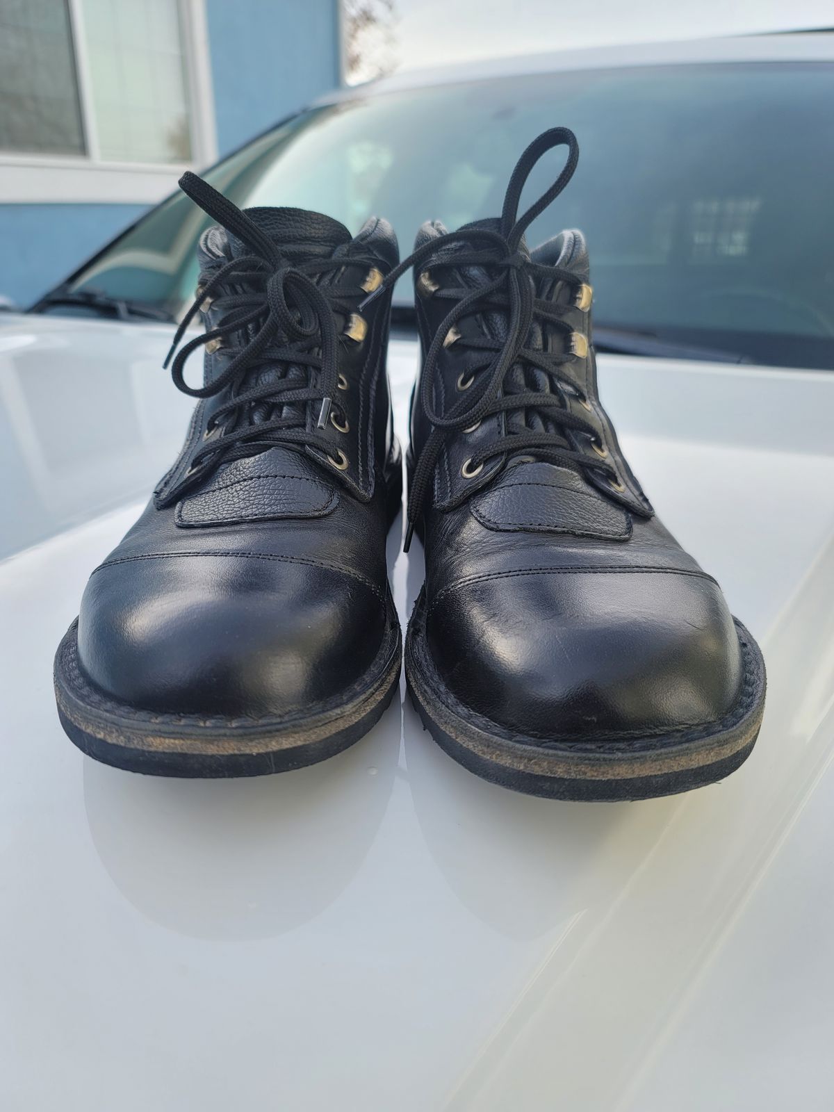 Photo by phsanford on January 4, 2023 of the Jim Green African Ranger in Black Full Grain.