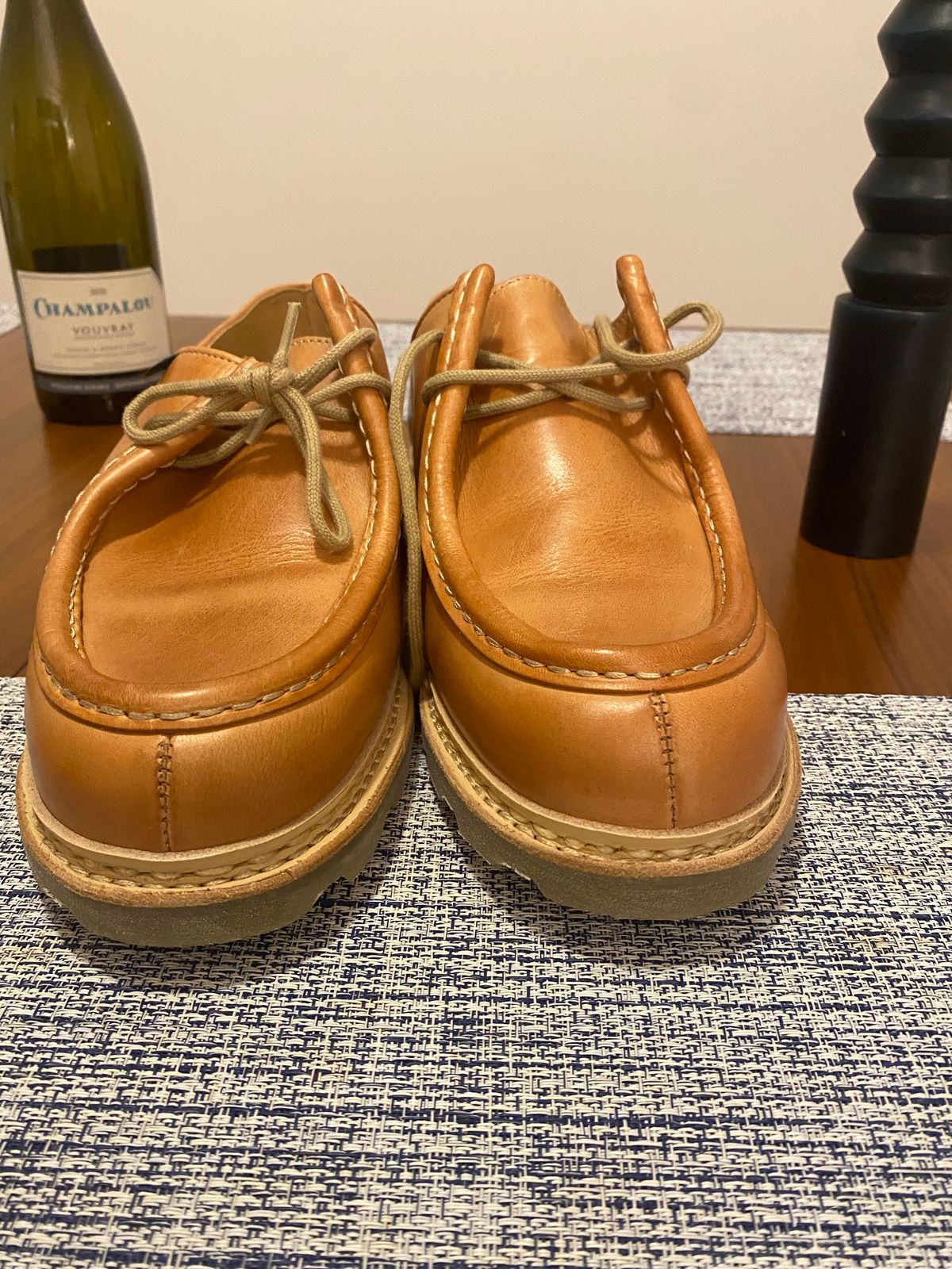 Photo by Bootbastard2 on October 4, 2022 of the Paraboot Unlisted Model in Unlisted Leather.