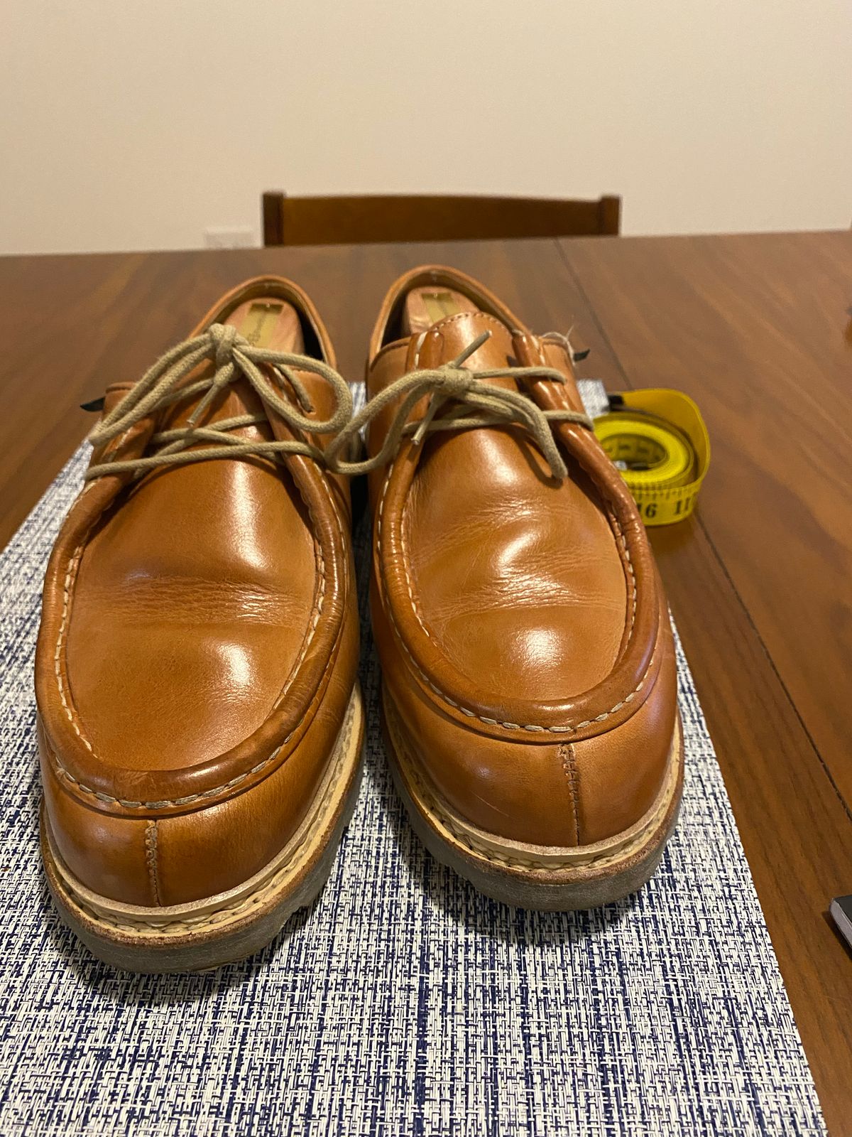 Photo by Bootbastard2 on November 10, 2022 of the Paraboot Unlisted Model in Unlisted Leather.