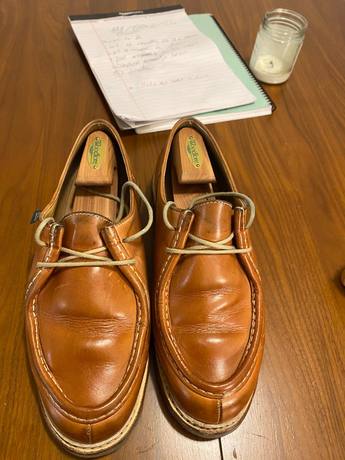 Photo by Bootbastard2 on January 6, 2023 of the Paraboot Unlisted Model in Unlisted Leather.
