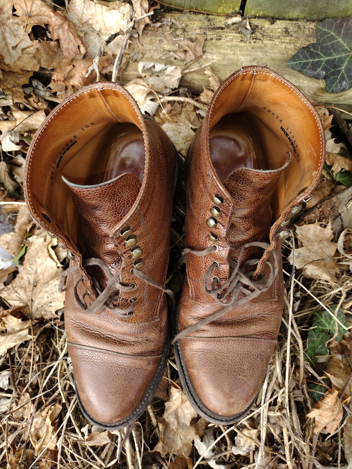 Photo by BenCh0074 on March 2, 2025 of the Caswell Boot Company Wilson in Du Puy Dark Brown Country Calf.