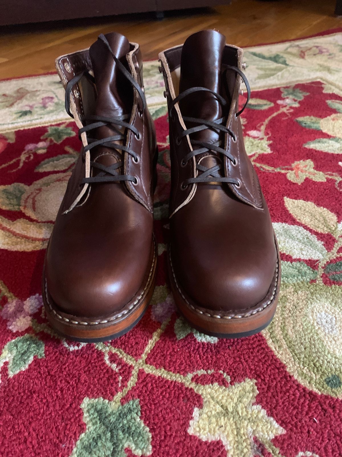 Photo by baltbootguy on October 1, 2024 of the White's Semi-Dress in Horween Brown CXL.
