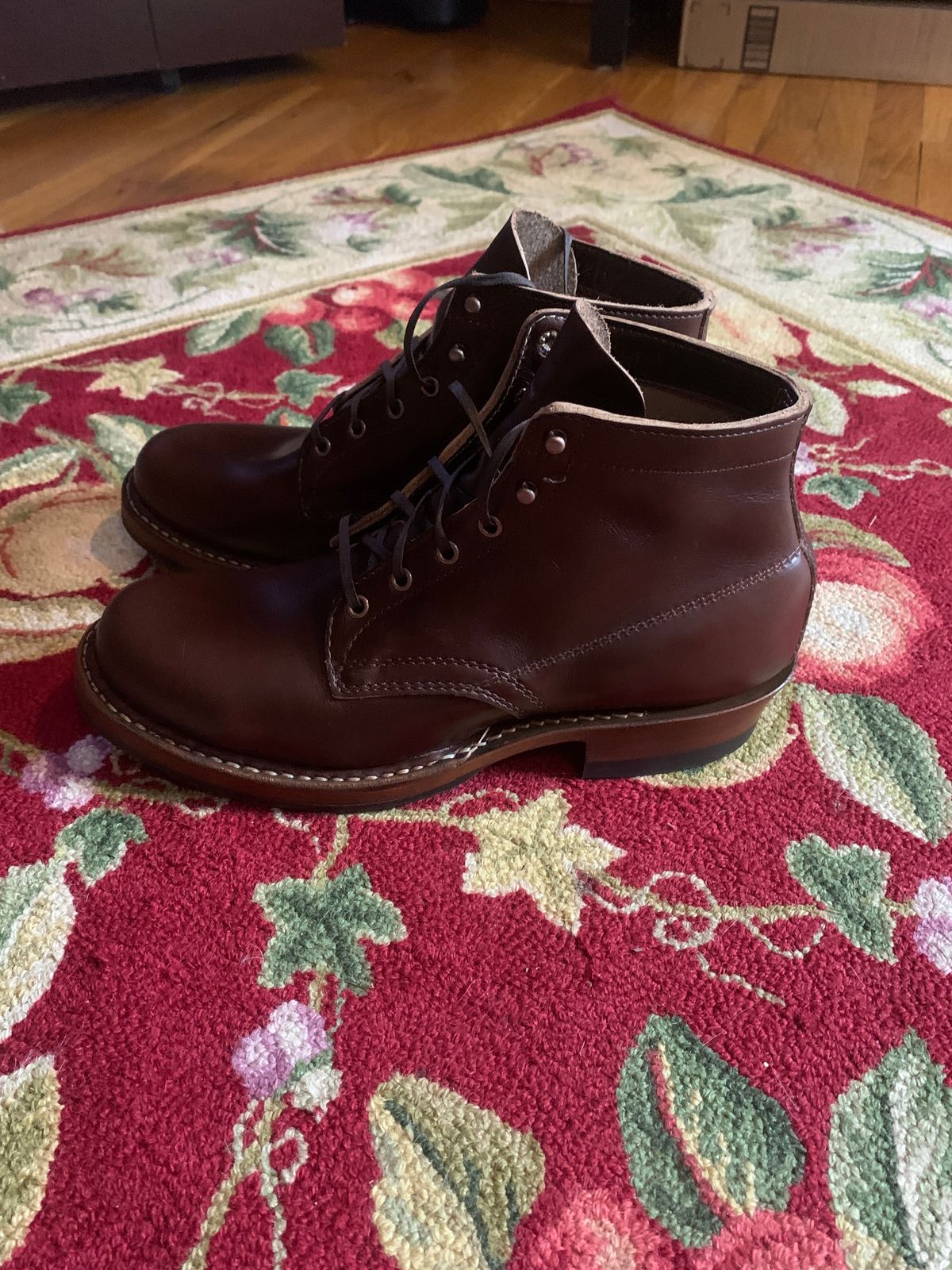 Photo by baltbootguy on October 1, 2024 of the White's Semi-Dress in Horween Brown CXL.