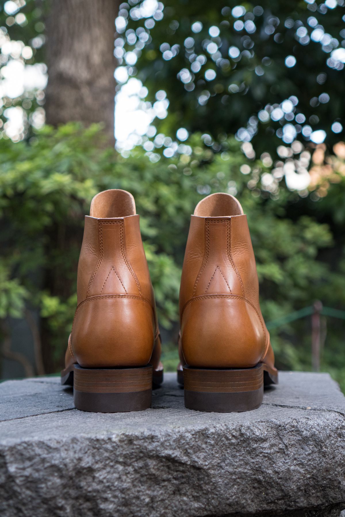 Photo by shoegazing on November 5, 2023 of the Jack & White Brothers Letterman ZERO in Badalassi Carlo Cognac Minerva.