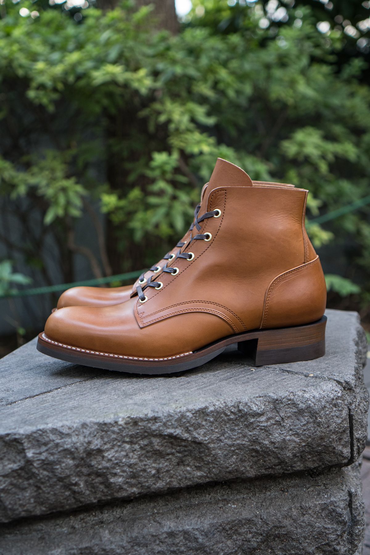 Photo by shoegazing on November 5, 2023 of the Jack & White Brothers Letterman ZERO in Badalassi Carlo Cognac Minerva.