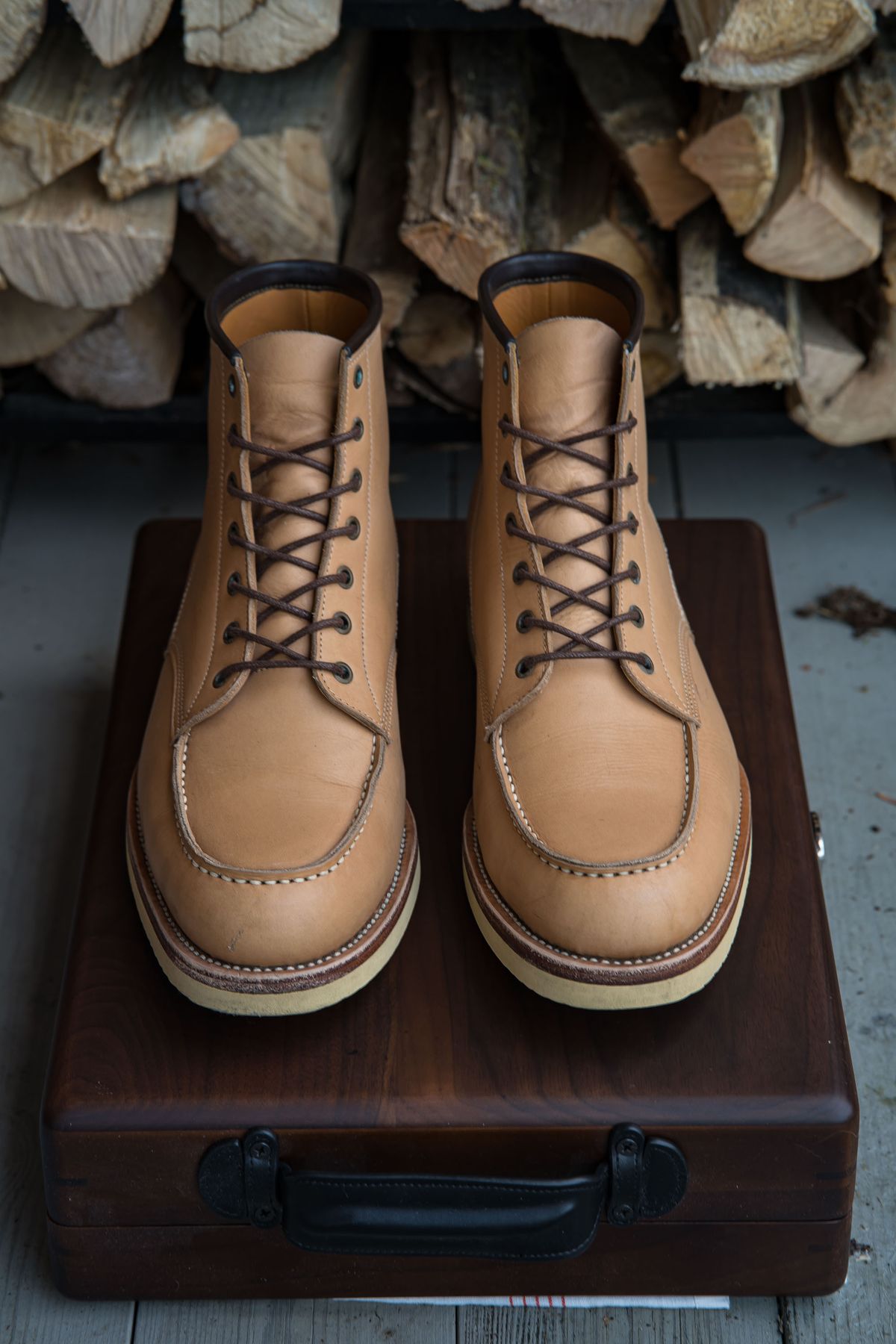 Photo by shoegazing on January 4, 2023 of the Midas Unlisted Model in Indonesian Natural Veg Tan.