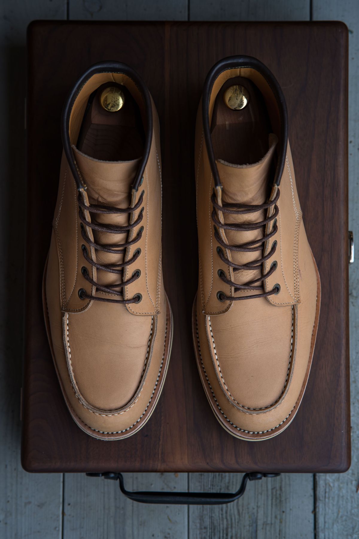 Photo by shoegazing on January 4, 2023 of the Midas Unlisted Model in Indonesian Natural Veg Tan.