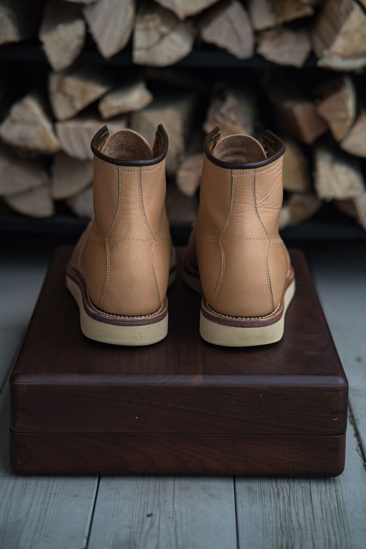 Photo by shoegazing on February 5, 2023 of the Midas Unlisted Model in Indonesian Natural Veg Tan.