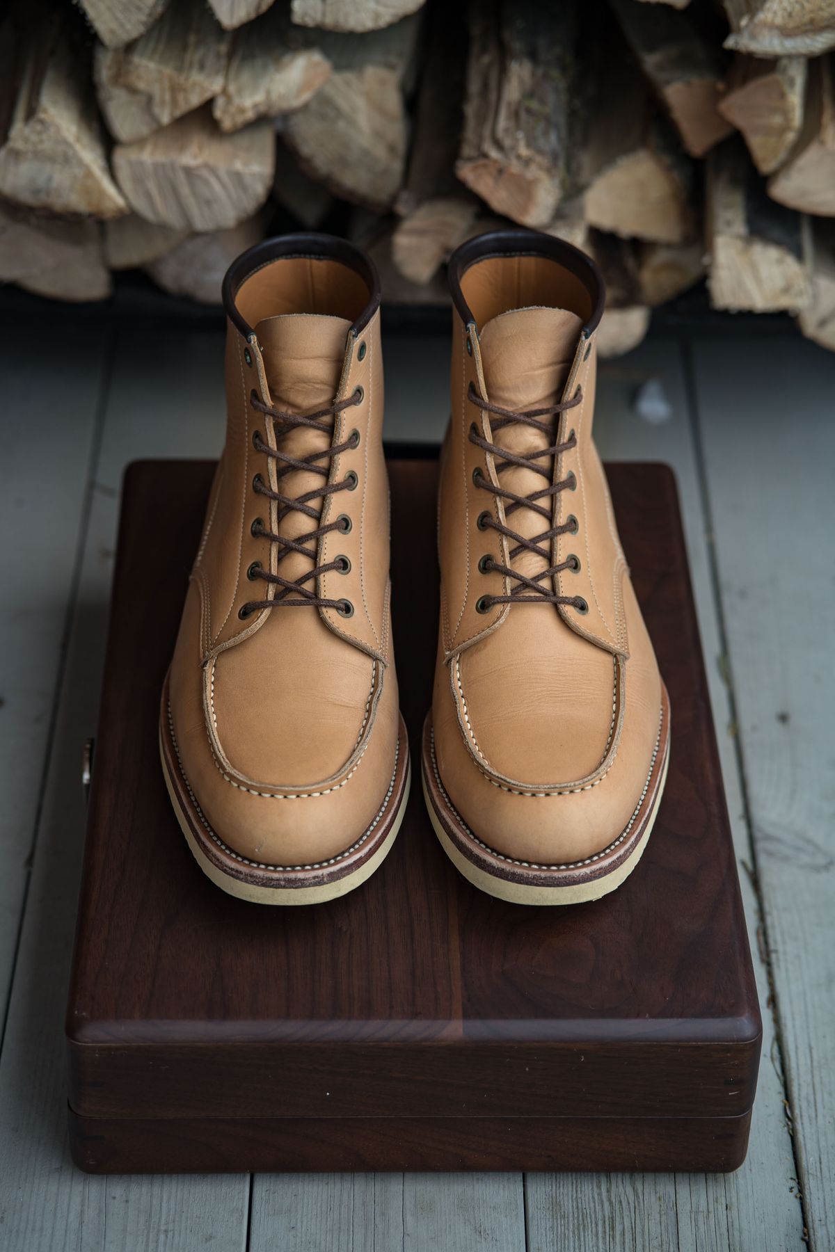 Photo by shoegazing on February 5, 2023 of the Midas Unlisted Model in Indonesian Natural Veg Tan.