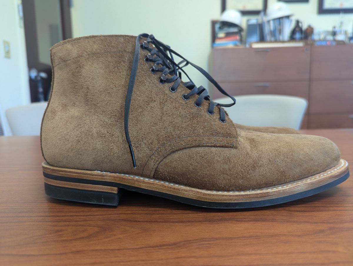 Photo by mrallen on October 3, 2024 of the White's Main Street in Tan Suede.