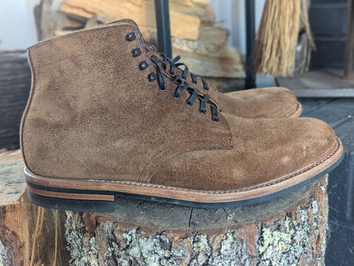 Photo by mrallen on October 14, 2024 of the White's Main Street in Tan Suede.