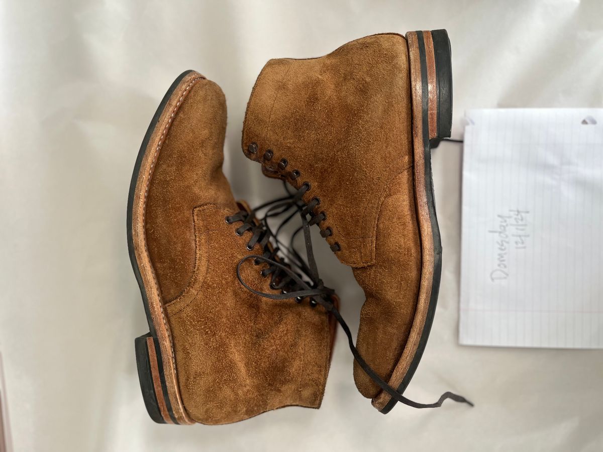 Photo by mrallen on December 1, 2024 of the White's Main Street in Tan Suede.