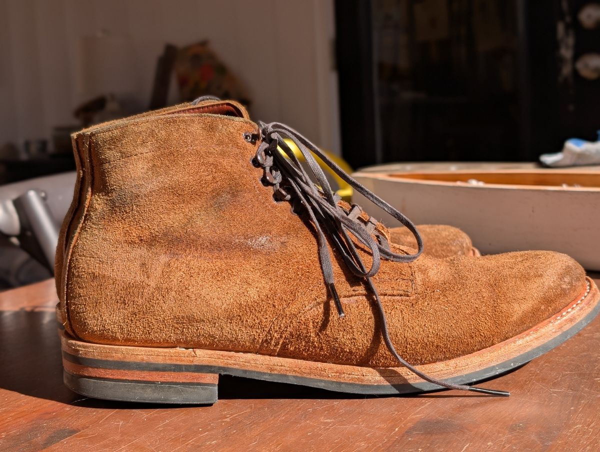 Photo by mrallen on February 1, 2025 of the White's Main Street in Tan Suede.