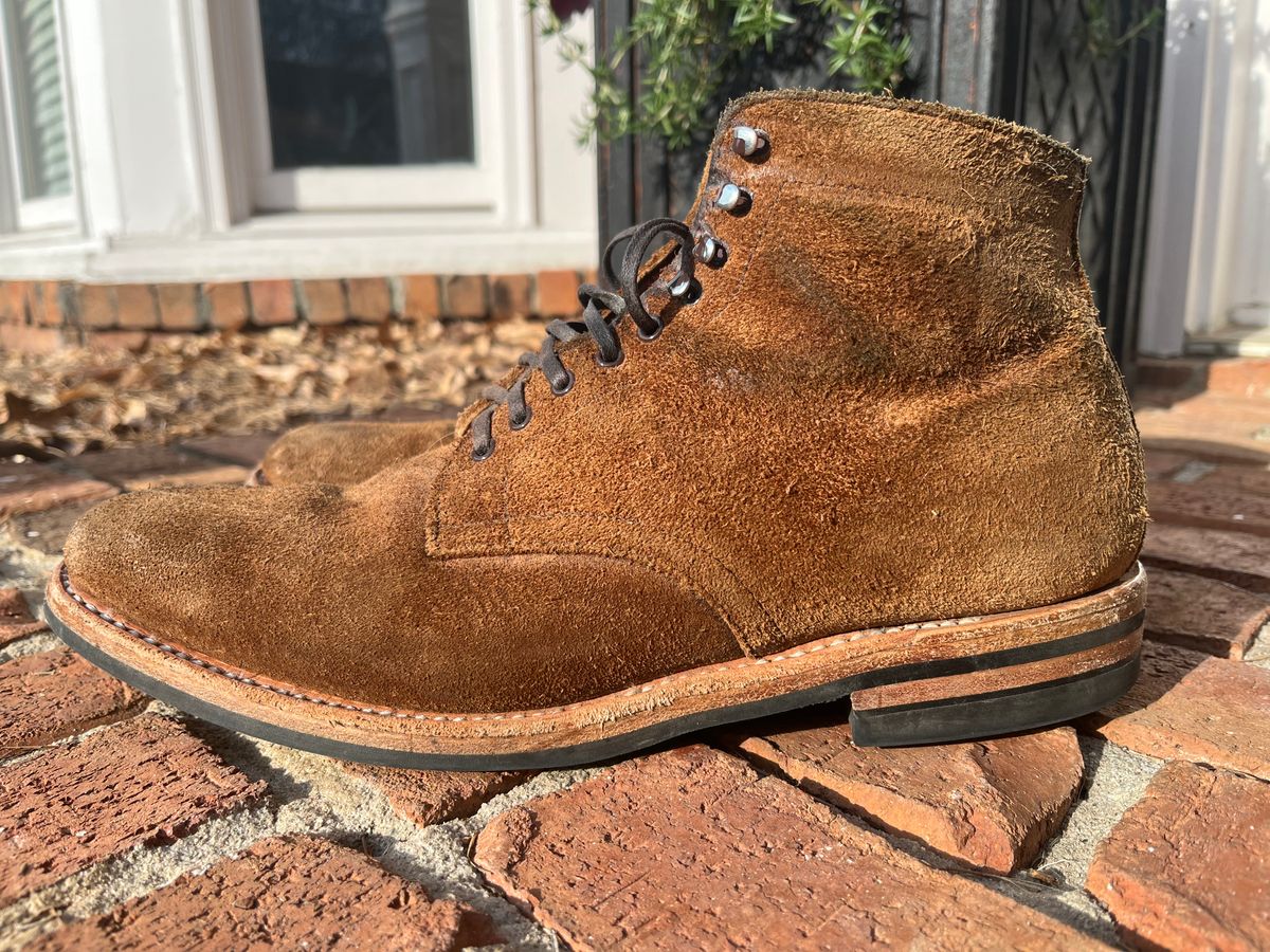 Photo by mrallen on March 4, 2025 of the White's Main Street in Tan Suede.