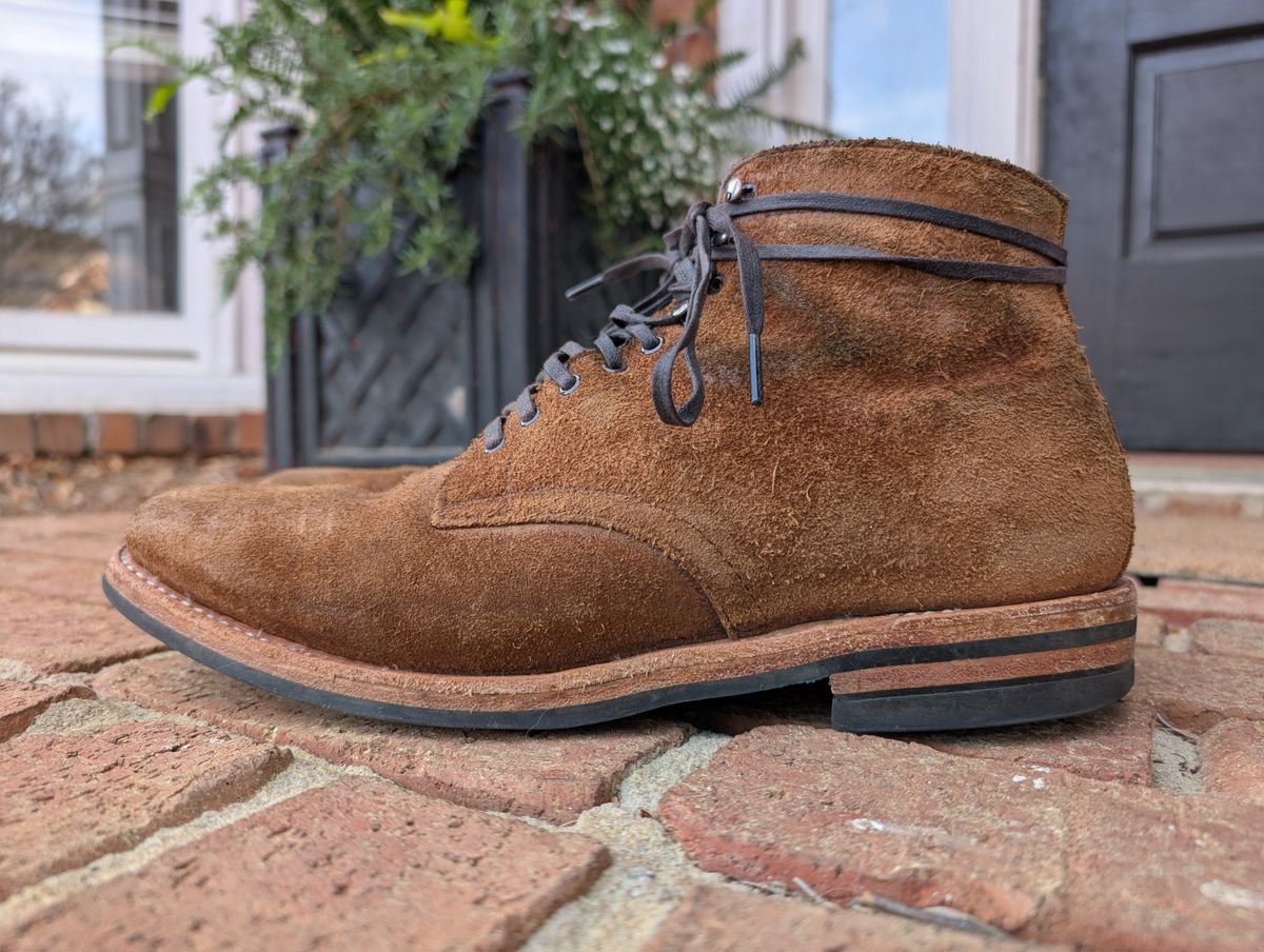 Photo by mrallen on April 1, 2025 of the White's Main Street in Tan Suede.