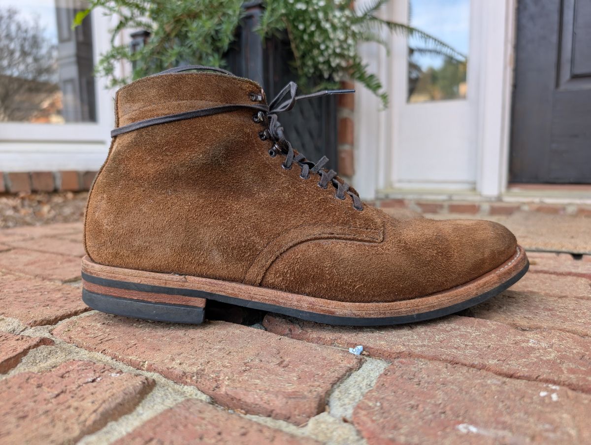 Photo by mrallen on April 1, 2025 of the White's Main Street in Tan Suede.