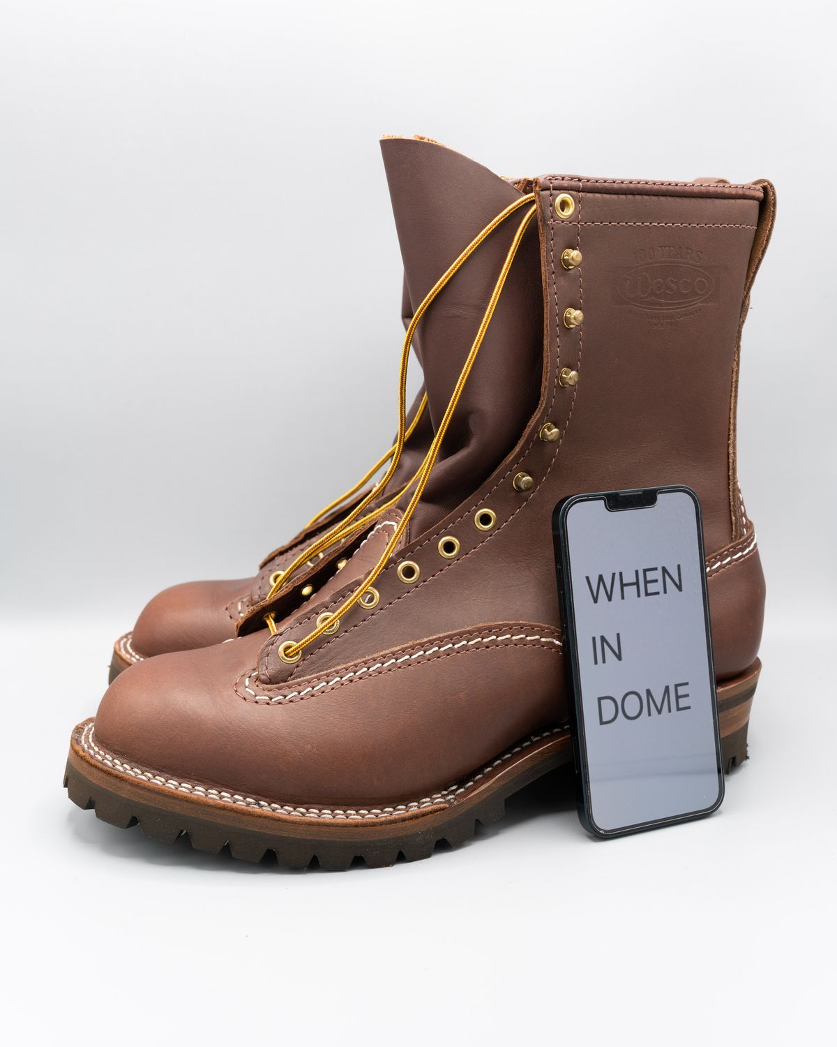 Photo by J_L on November 5, 2024 of the Wesco Jobmaster in Seidel Brown Oil Tan.