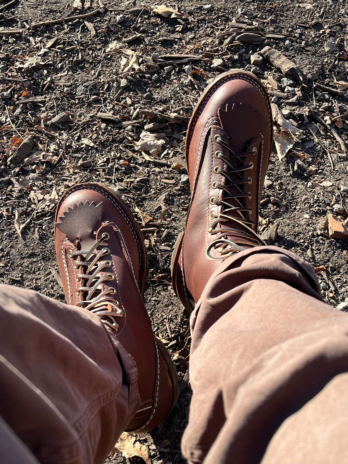 Photo by J_L on November 5, 2024 of the Wesco Jobmaster in Seidel Brown Oil Tan.