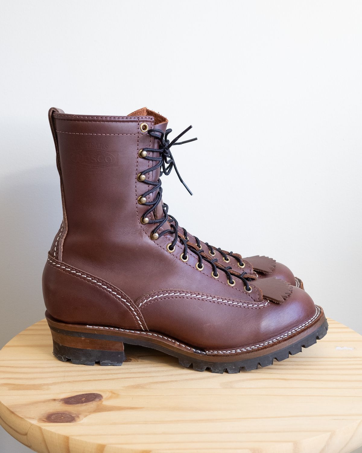 Photo by J_L on December 3, 2024 of the Wesco Jobmaster in Seidel Brown Oil Tan.