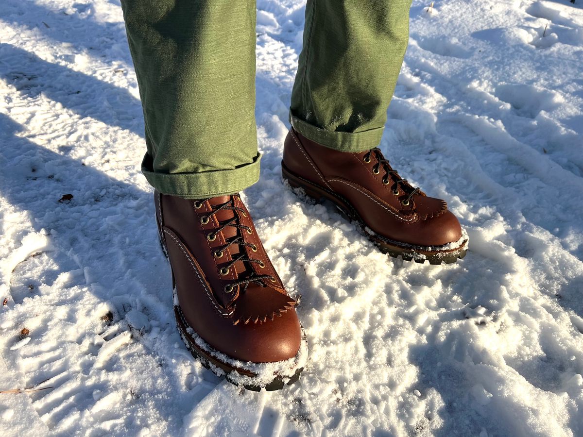 Photo by J_L on December 14, 2024 of the Wesco Jobmaster in Seidel Brown Oil Tan.