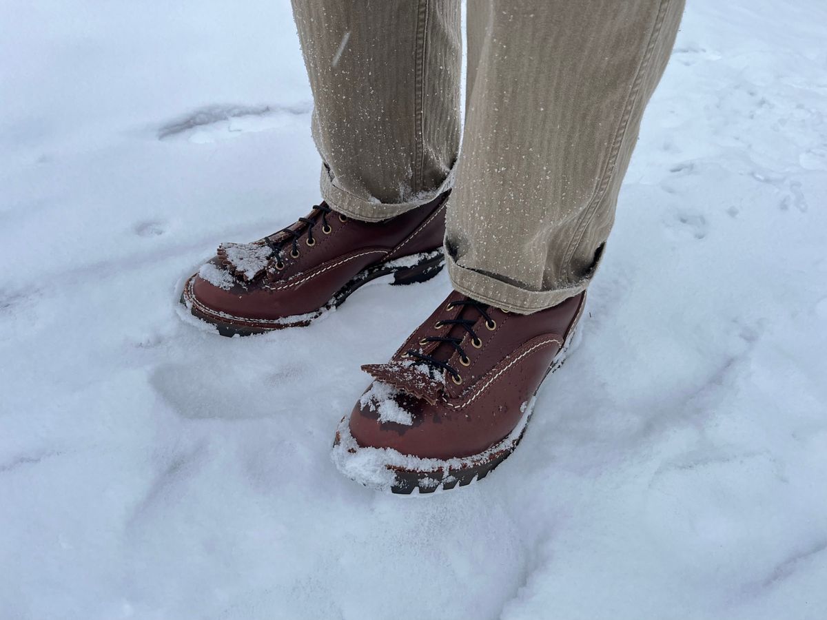 Photo by J_L on December 20, 2024 of the Wesco Jobmaster in Seidel Brown Oil Tan.