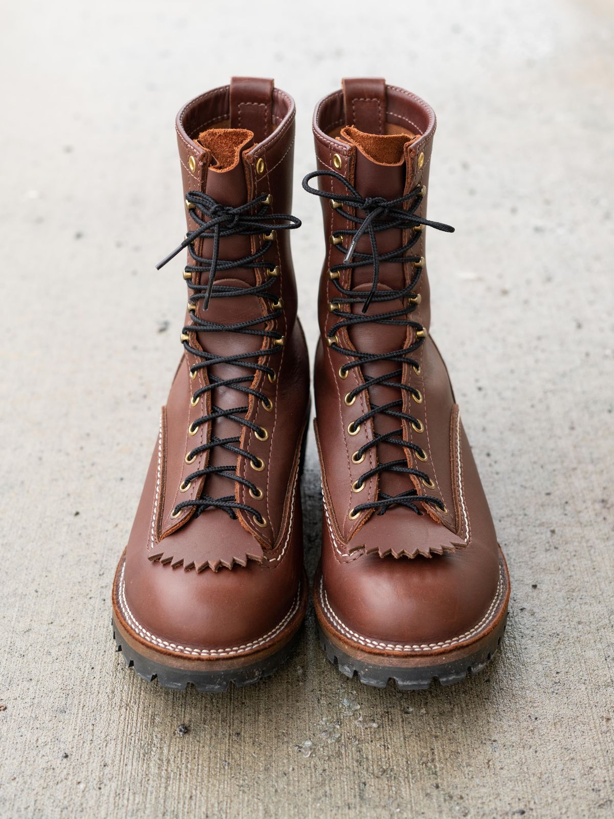 Photo by J_L on January 1, 2025 of the Wesco Jobmaster in Seidel Brown Oil Tan.