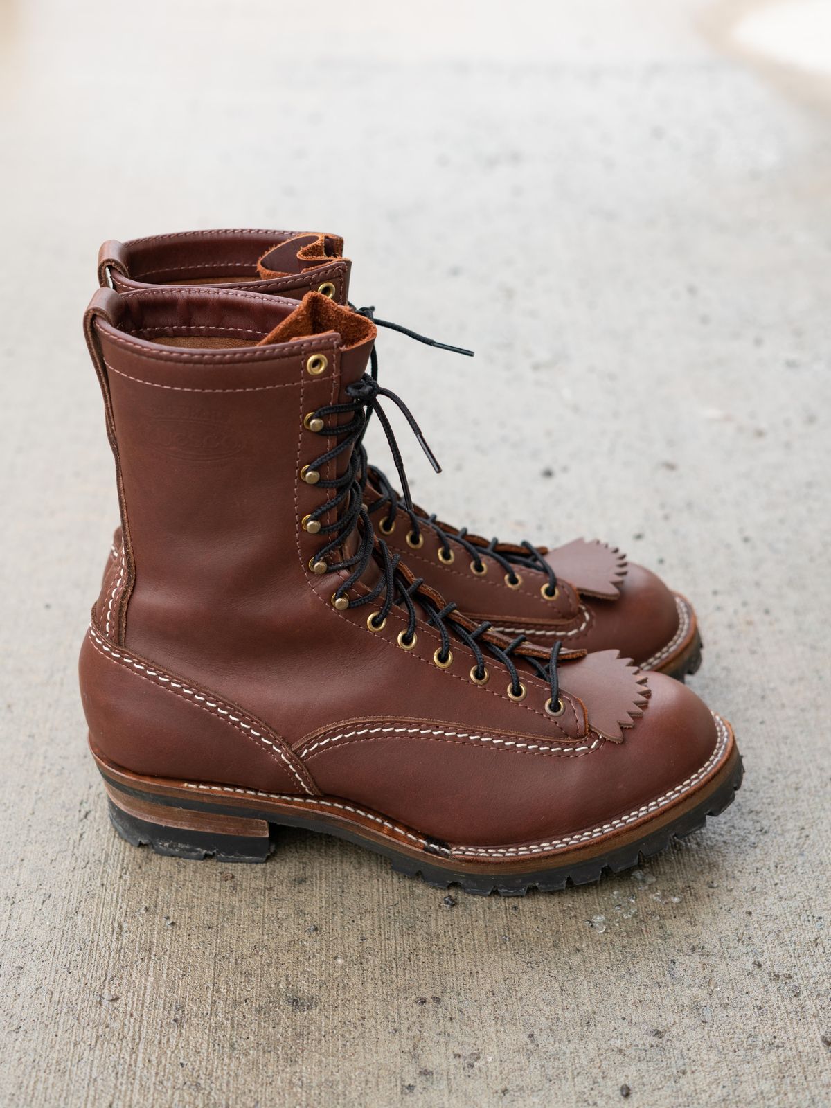 Photo by J_L on January 1, 2025 of the Wesco Jobmaster in Seidel Brown Oil Tan.