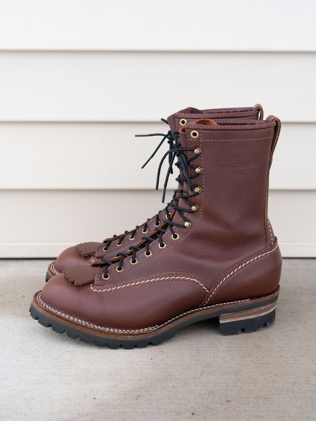 Photo by J_L on February 3, 2025 of the Wesco Jobmaster in Seidel Brown Oil Tan.