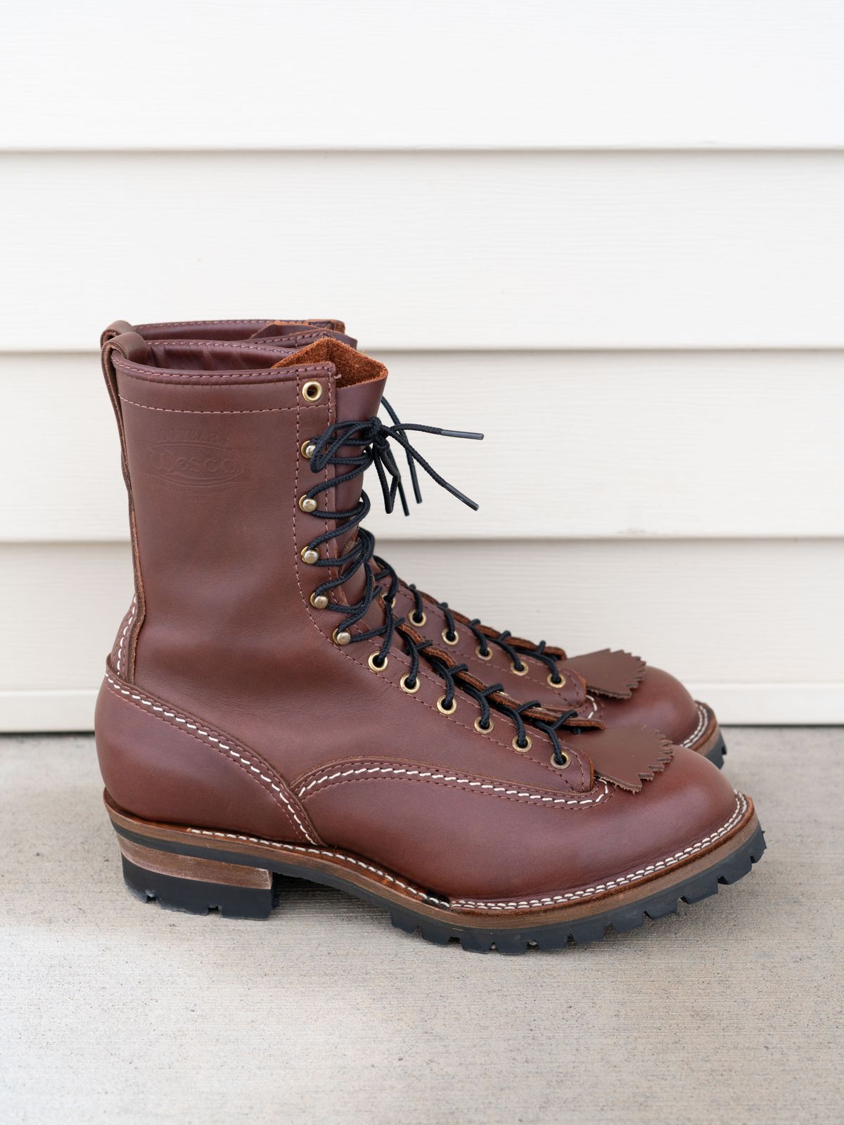 Photo by J_L on February 3, 2025 of the Wesco Jobmaster in Seidel Brown Oil Tan.