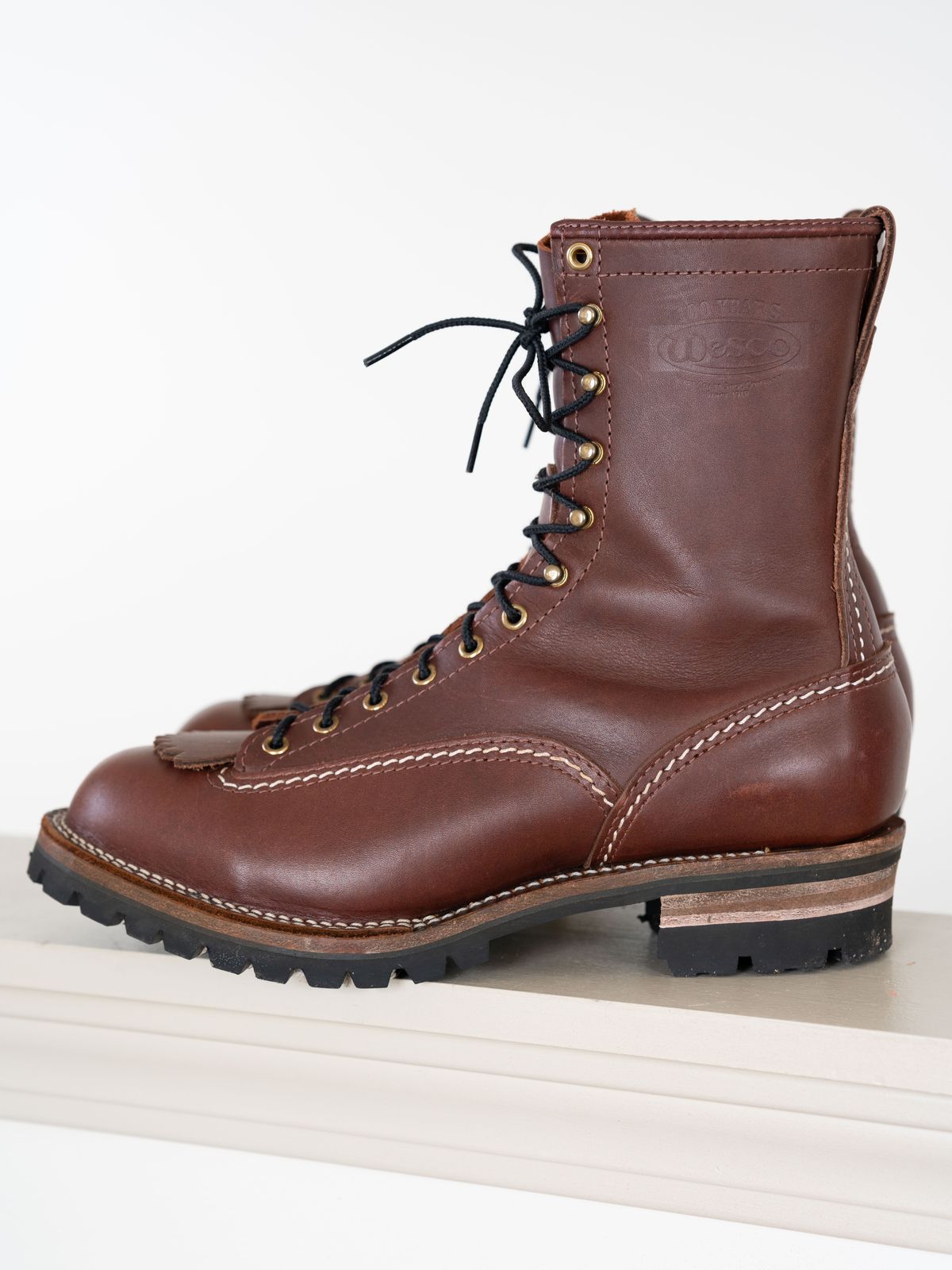 Photo by J_L on March 3, 2025 of the Wesco Jobmaster in Seidel Brown Oil Tan.