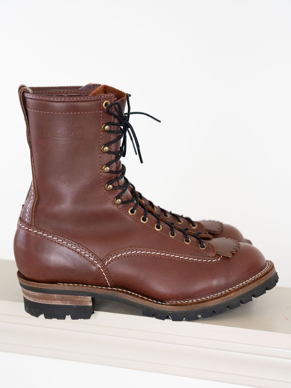 Photo by J_L on March 3, 2025 of the Wesco Jobmaster in Seidel Brown Oil Tan.