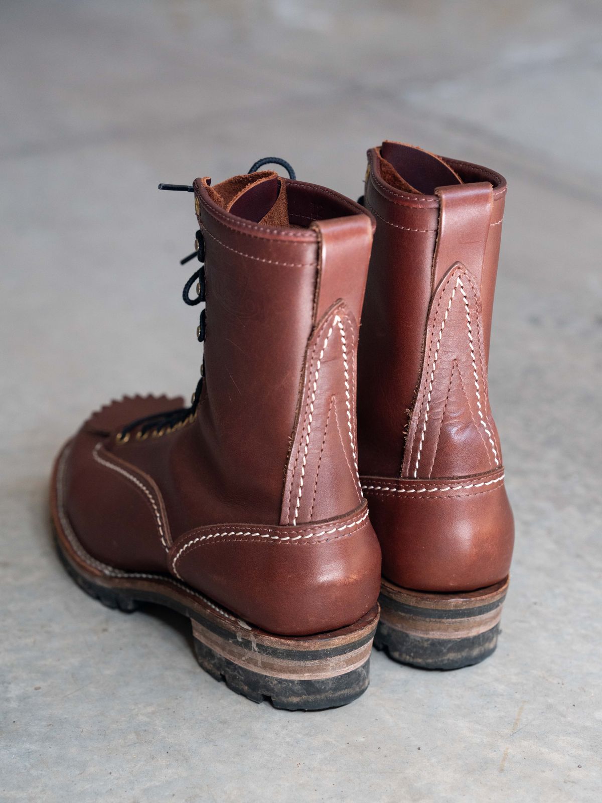 Photo by J_L on April 2, 2025 of the Wesco Jobmaster in Seidel Brown Oil Tan.