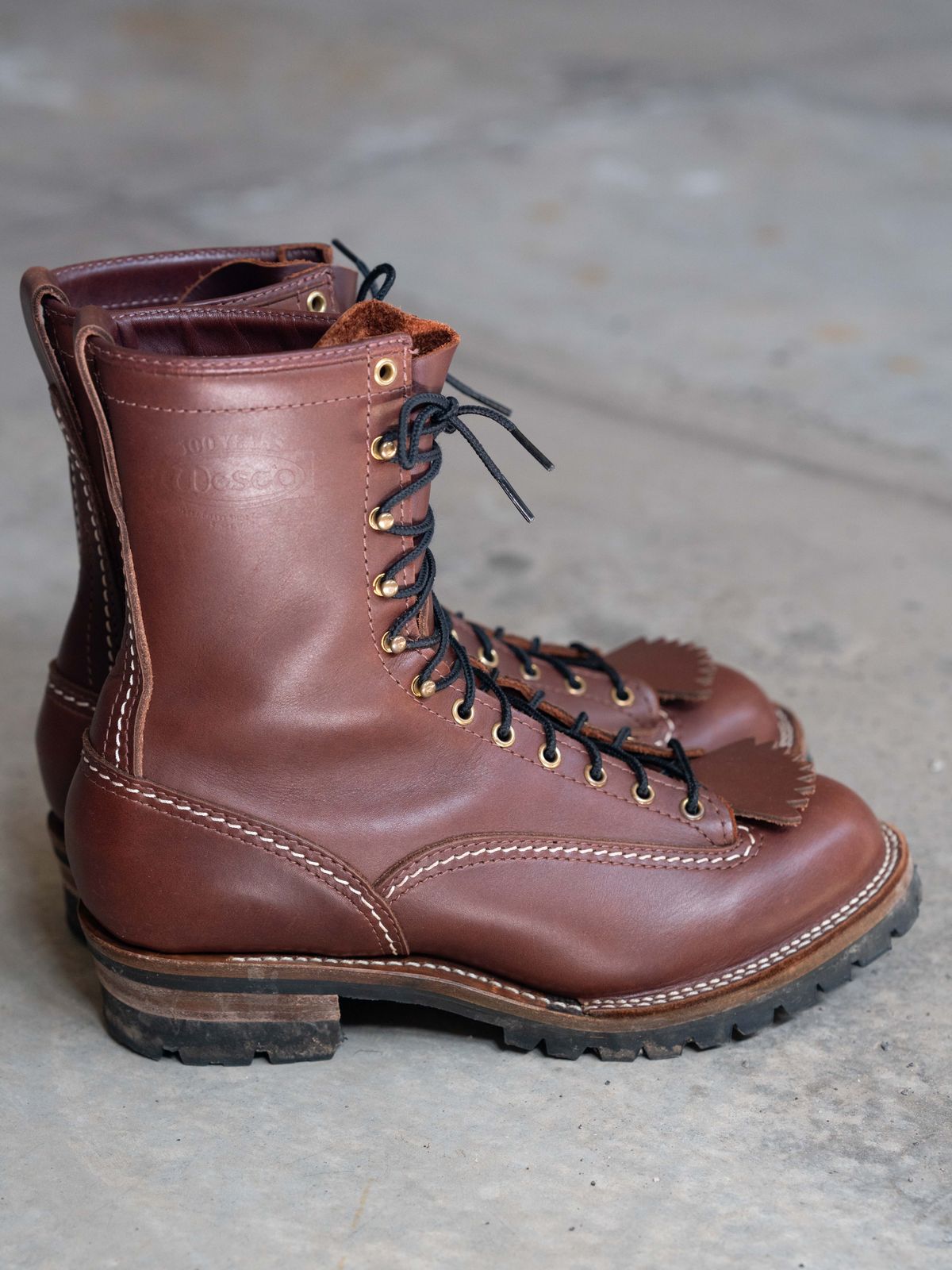 Photo by J_L on April 2, 2025 of the Wesco Jobmaster in Seidel Brown Oil Tan.