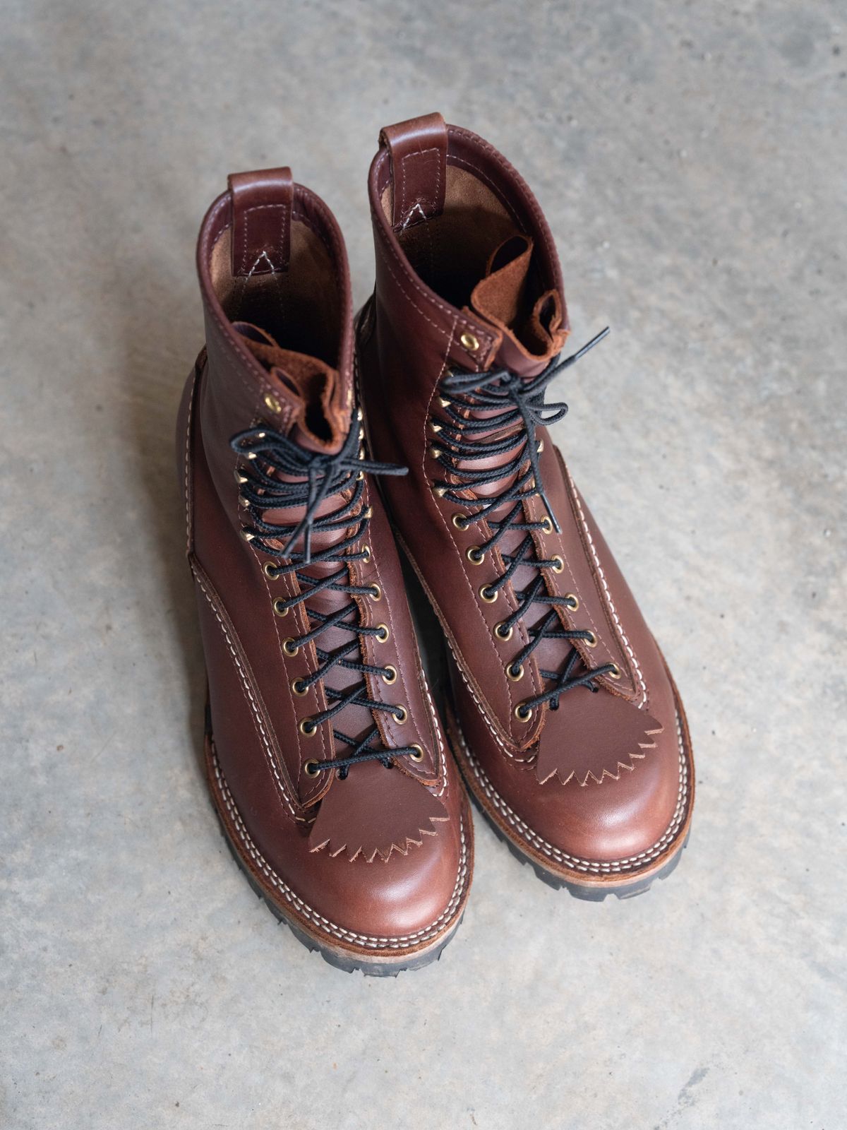 Photo by J_L on April 2, 2025 of the Wesco Jobmaster in Seidel Brown Oil Tan.