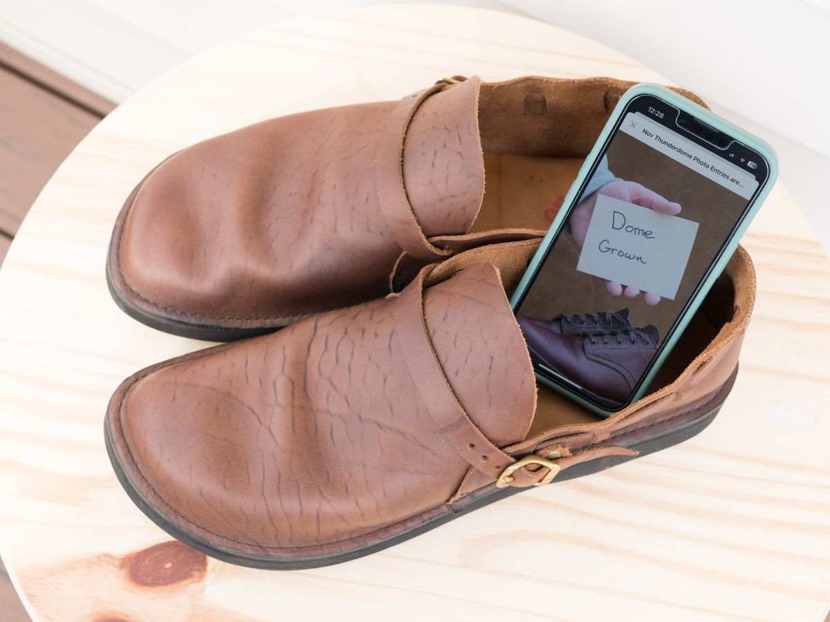 Photo by J_L on November 2, 2023 of the Aurora Shoe Co. Middle English in Horween Brown Chromexcel.